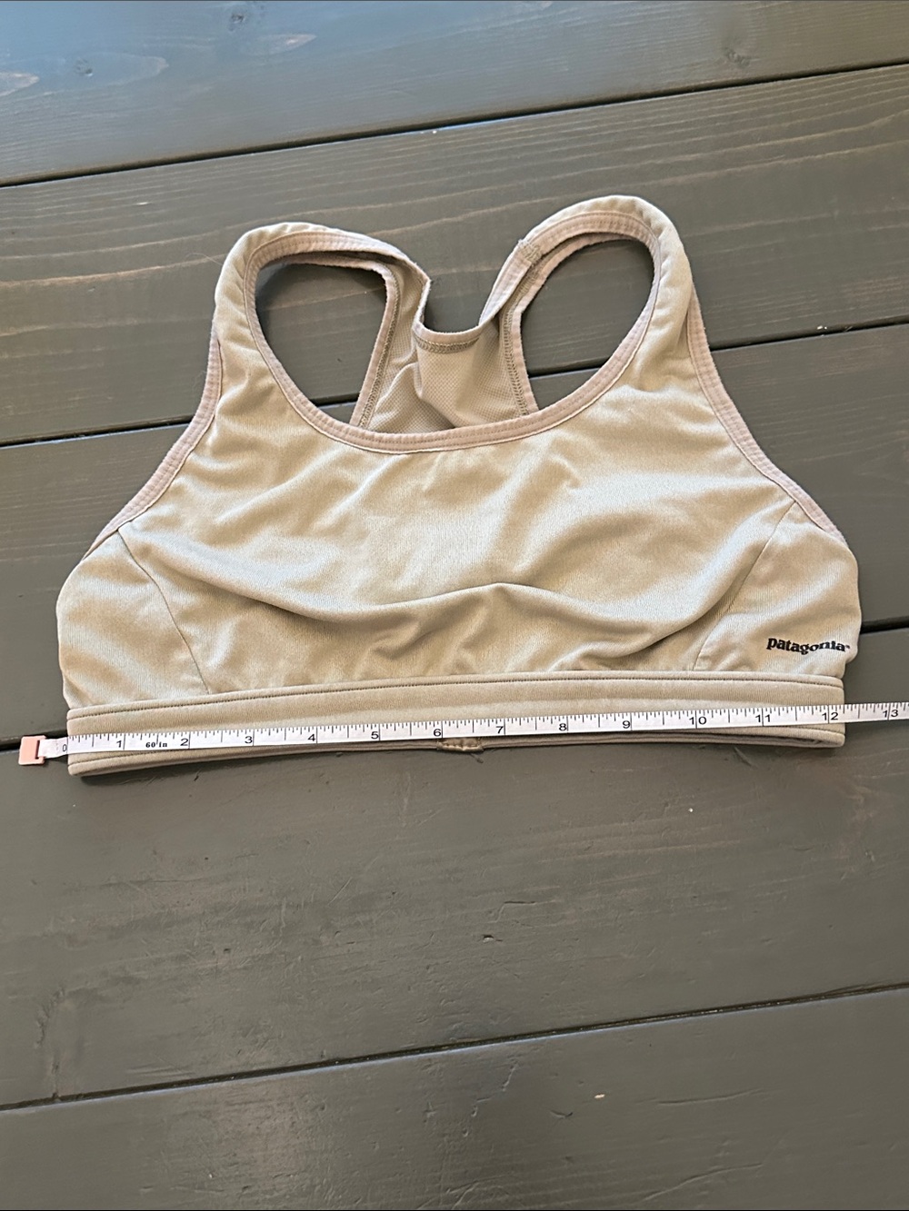 Patagonia Capilene Sports Bra - Desert Tan (DRT) colorway - Picture 5 of 6